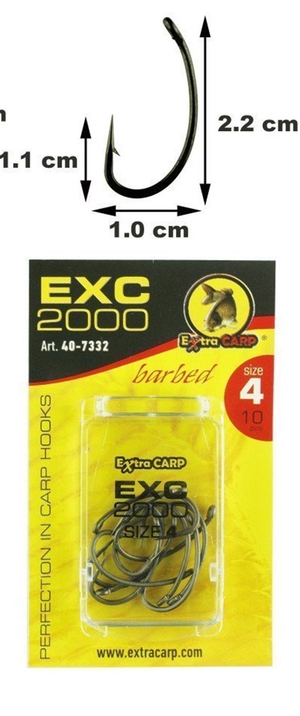 Extra Carp EXC 2000 Sazan İğnesi - No:4