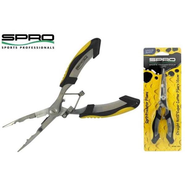 SPRO Straight Nose S-Cutter Pliers 16 Cm