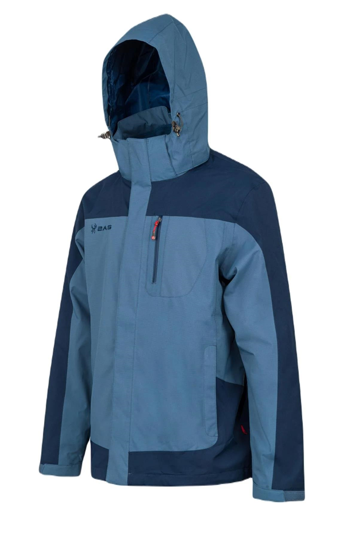 2AS Elbruz 3in1 Erkek Ceket Blue