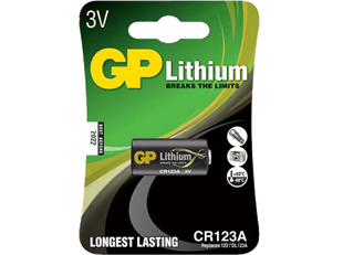GP CR123A 3V Lityum Pil