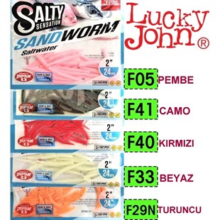 Lucky John Sandworm 2 Kokulu Lrf Yemi 5 cm