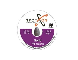 Spoton Solid 26 Grain 5.5 mm Havalı Tüfek Saçması